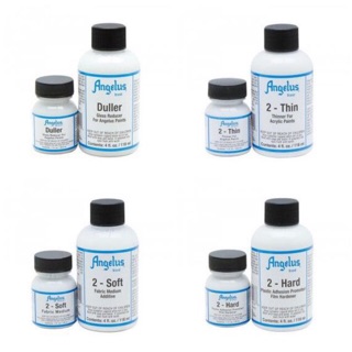 ราคาAngelus Paint Additives น้ำยาพิเศษ และตัวเคลือบหนัง ขนาด 1oz made in usa 🇺🇸