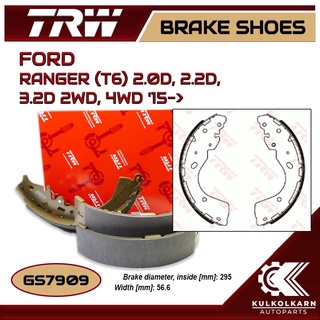 ก้ามเบรคหลัง TRW สำหรับ FORD RANGER (T6) 2.0D, 2.2D, 3.2D 2WD, 4WD 15-&gt; (GS7909)