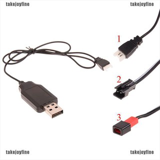 [takejoyfine] ที่ชาร์จแบตเตอรี่ usb 3.7V sm-2p jst xh2.45 x5 สําหรับเฮลิคอปเตอร์บังคับ