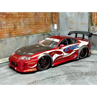 โมเดลรถ Supra 1:18 โมเดลรถ jada import racer Supra 1/18  โมเดลรถ jada Supra ราคา ok โมเดลรถของขวัญ