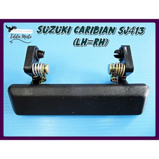 SUZUKI CARIBIAN OUTER DOOR OPENER HANDLE OUTSIDE FRONT LH or RH "BLACK"  // มือเปิดนอก ด้านหน้า ซ้าย/ขวา