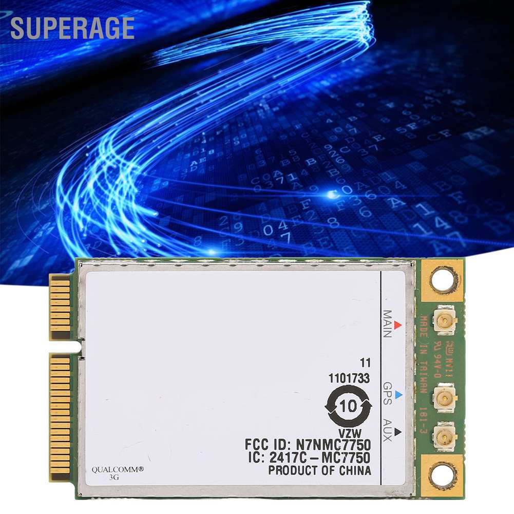 Superage โมดูลการ์ดเครือข่ายไร้สาย Pcie 3G 4G Lte Hspa 100Mb Wifi สําหรับ Ibm T430 T430I T430S T430Si X230 X230I
 #8