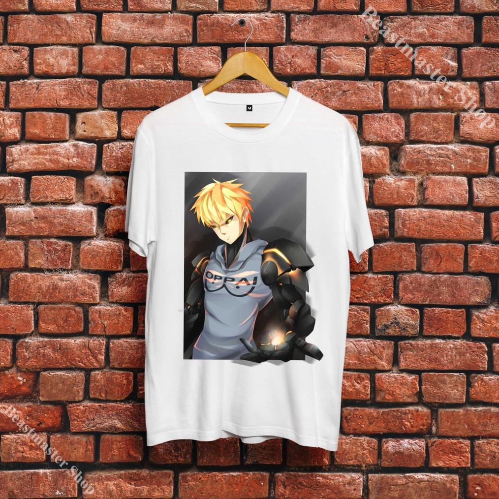 เสื้อ Genos Unisex - เสื้อ Unisex One Punch Man - เสื้อยืดบุคลิกภาพ Genos - OPM-029