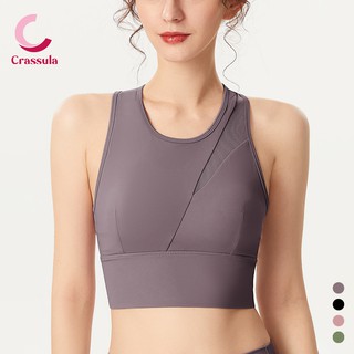 [Crassula]สปอร์ตบรา Yoga Sports Bra สวมใส่สบาย ระบายอากาศได้ดี ผ้าคุณภาพสูง ดีไซน์แบบใหม่