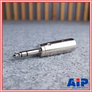 LIDGE YM-074 P.MIC STท้าย P.CANNON YM074 ปลั๊กไมค์สเตอริโอ ออก XLR ผู้ Ym 074 PHONE ST ออก CANNON ผู้ เอไอ-ไพศาล