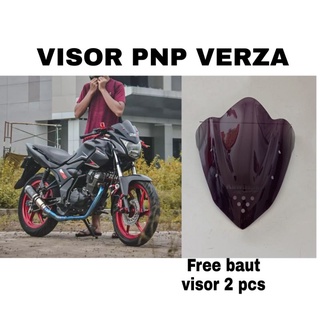 Visor NINJA PNP VERZA พร้อมสลักเกลียว