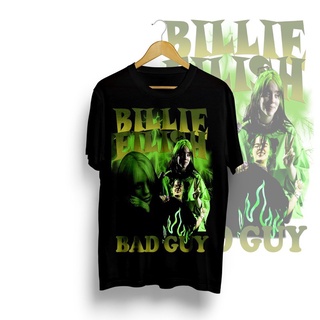 เสื้อยืดสําหรับผู้ชาย◕เสื้อเชิ้ต A.Billie Eilish Bootleg - ฮูปส์เสื้อผ้า/เสื้อยืดสําหรับผู้ชาย/ 0Ko