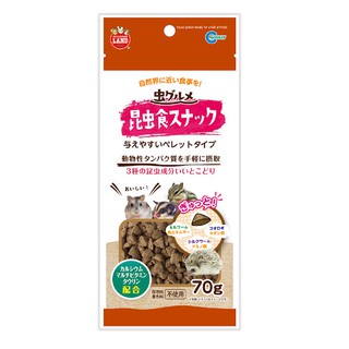 Marukan แมลงอัดเม็ด เสริมโปรตีน​ (70g.) [ML-235] [KERRY COD]