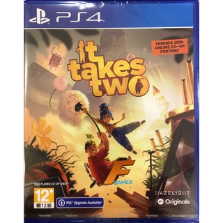 PS4 It takes two (Zone3/Asia)( English ) แผ่นเกมส์ ของแท้ มือหนึ่ง มือ1 ของใหม่ ในซีล