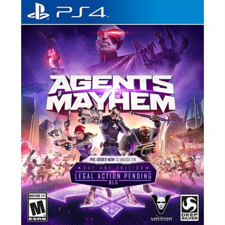 PS4 Agents of Mayhem Day one Edition (Zone all) ภาษาอังกฤษ แผ่นใหม่ในซีล