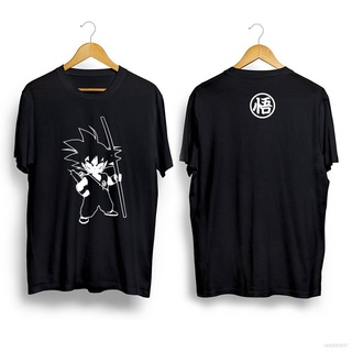 ใหม่ เสื้อยืดลําลอง แขนสั้น พิมพ์ลายอนิเมะ Dragon Ball Son Goku ทรงหลวม พลัสไซซ์ สําหรับทุกเพศ ทุกวัยS-5XL