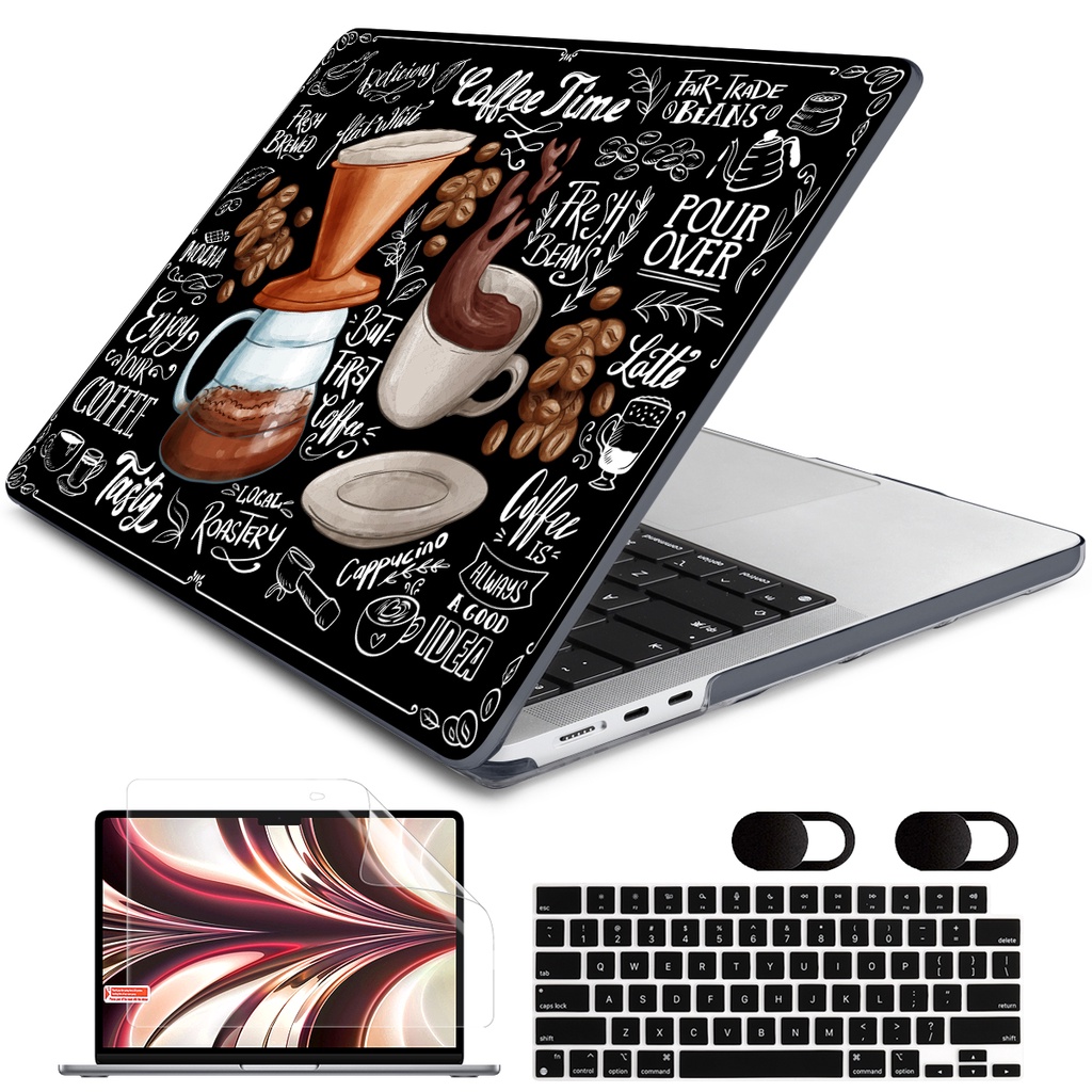 Laptop Protective Case for MacBook Pro13 14 16" Air13 13.6 15" M4 M3 M2 M1 M5 A3434 A3240 A3241 A3113 A3112 A3403 A2941 A2681 A2338 A2337 A2179 A2251 A1706 A1708 A1502 Air11 12 13.3 A1466 A1932