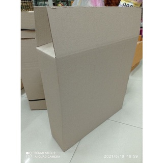 กล่องพัสดุขนาด 48x48x12.5 ซม. สำหรับใส่ล้อมอเตอร์ไซร์ 14-18 นิ้ว