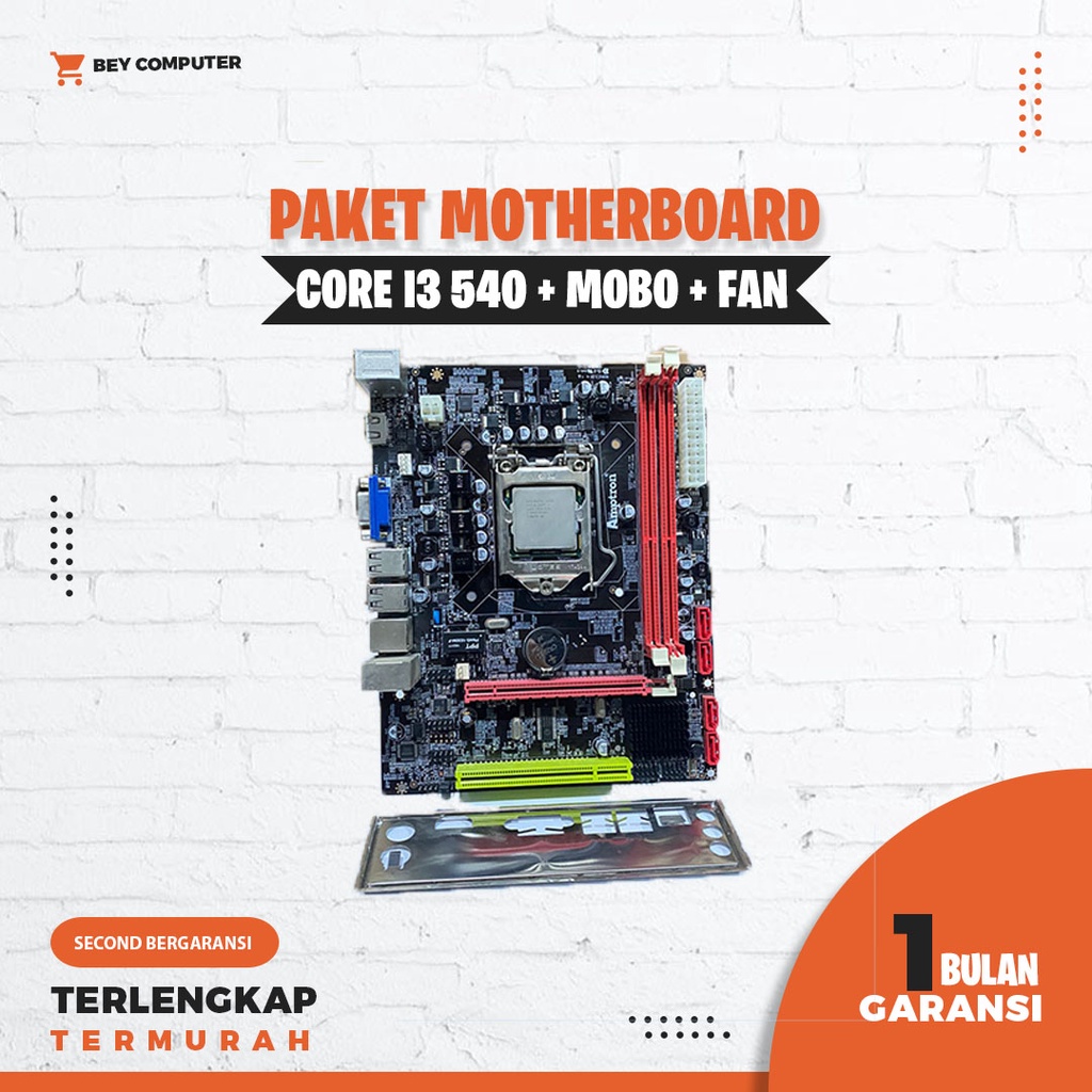 แพ็คเกจ CORE I3 540 + MOBO H55 SOCKET LGA 1156
