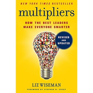 Multipliers by Liz Wiseman หนังสือภาษาอังกฤษนำเข้าพร้อมส่ง (New)