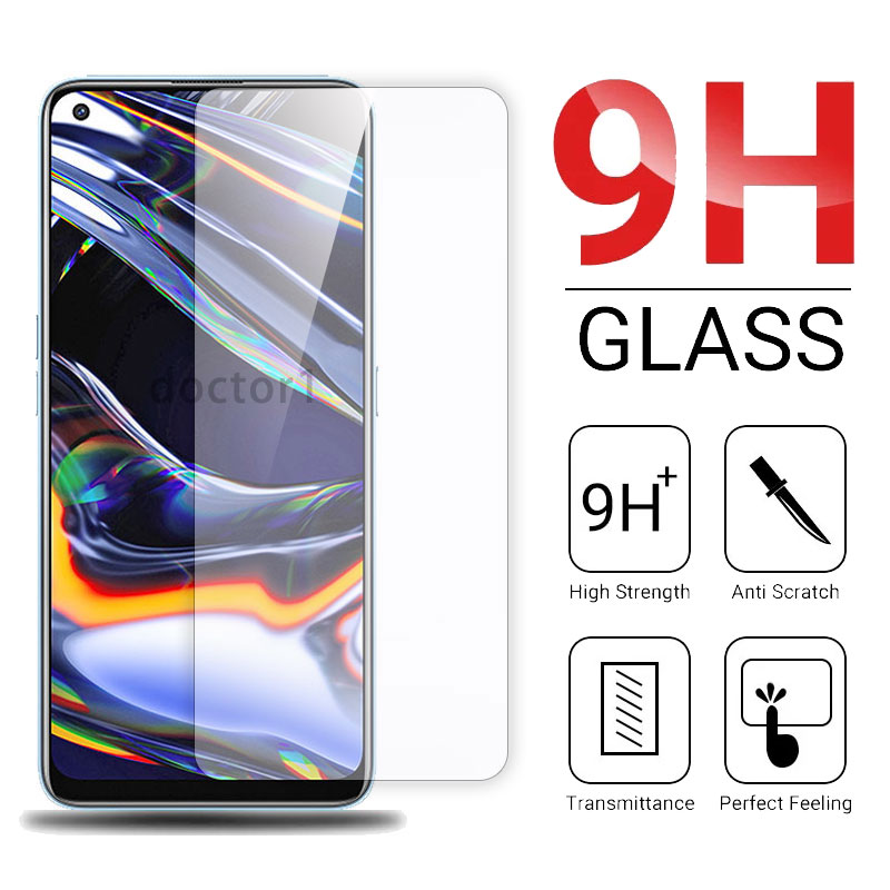 9H ฟิล์มกระจกนิรภัย Realme GT 2 GT2 9 9i 8 7 C35 C25s C11 C15 C12 C17 6 X2 5 Pro 8i Narzo 50A 30A 50