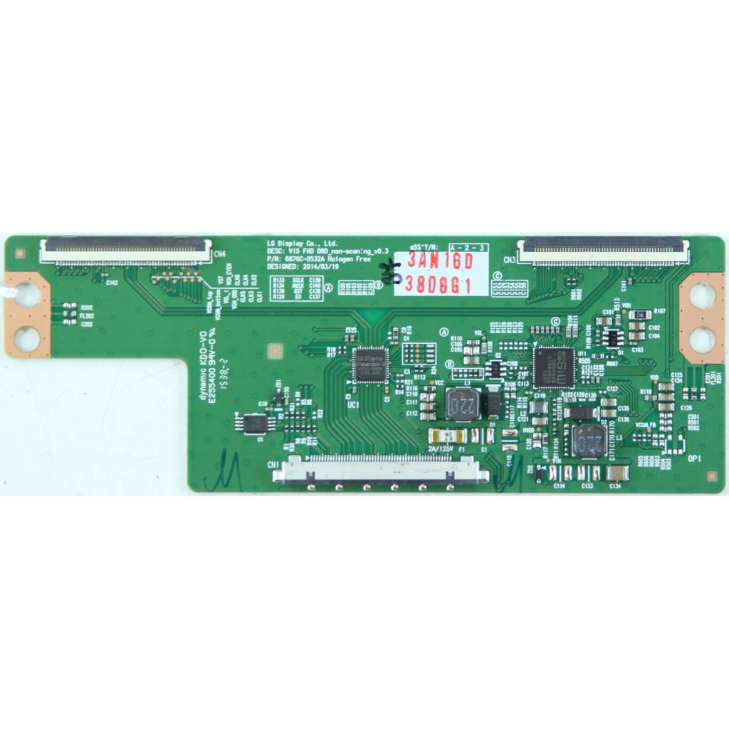 6870C-0532A ทีคอน tcon T-CON LG สำหรับจอ43"  LG FHD Logic Board อะไหล่มือสองสภาพดี ร้านลุงเฮฟวี่รับประกัน 3 เดือน