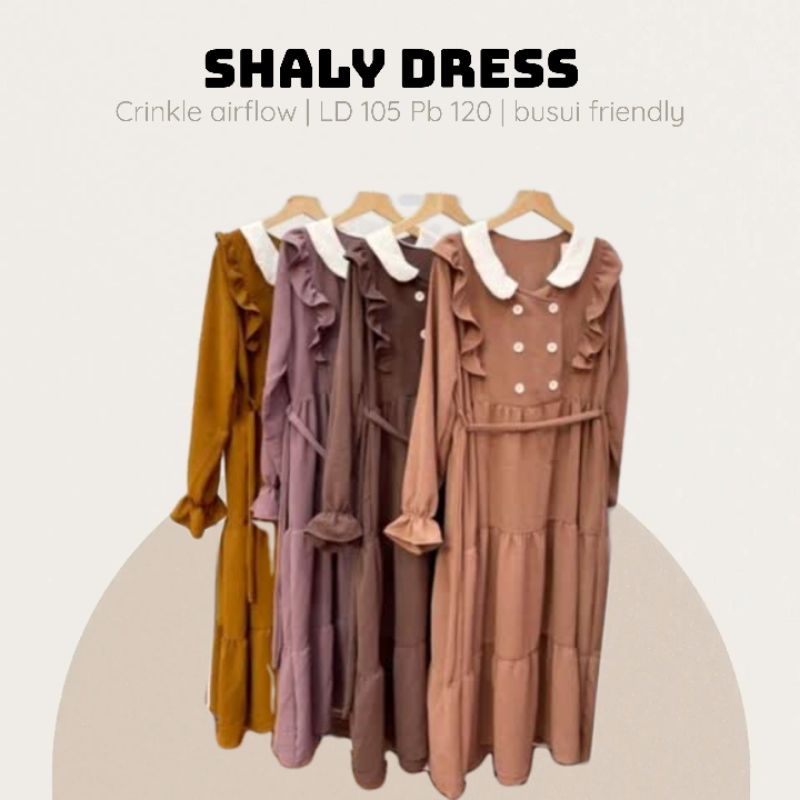 Midi DRESS เกาหลี // SHALY DRESS // KOREAN DRESS