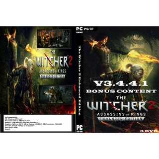 แผ่นเกมส์ PC The Witcher 2 Enhanced Edition (3DVD)