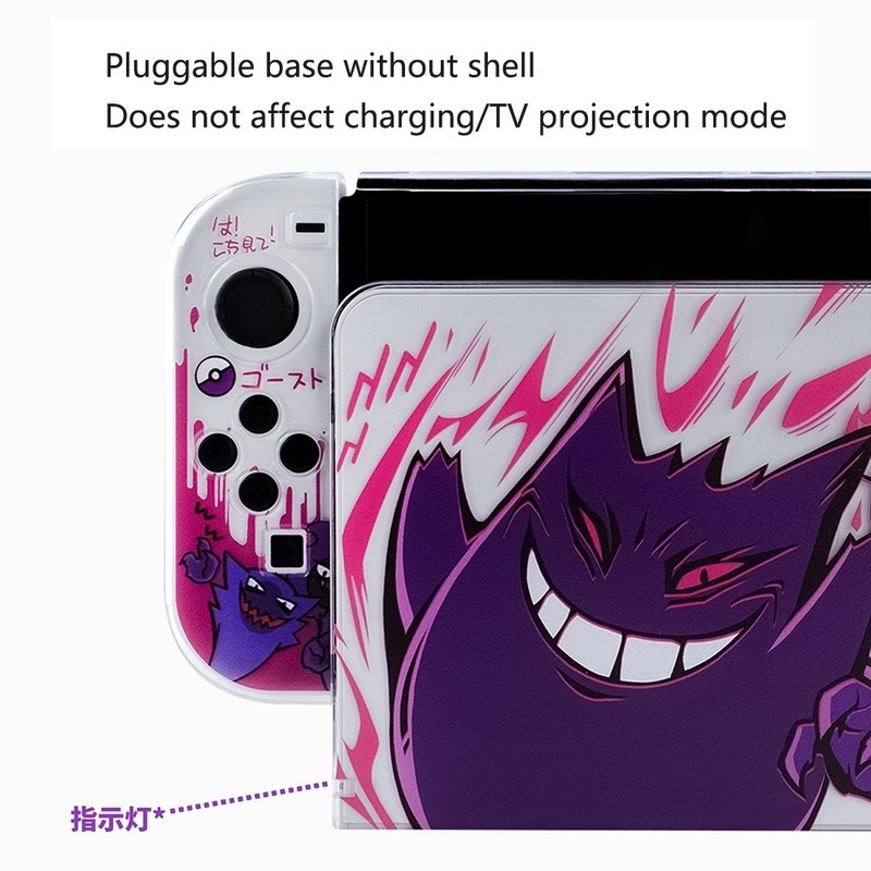 กระเป๋าเคสใส่การ์ดเกมคอนโซล ลายโปเกม่อน สําหรับ Nintendo Switch Oled
