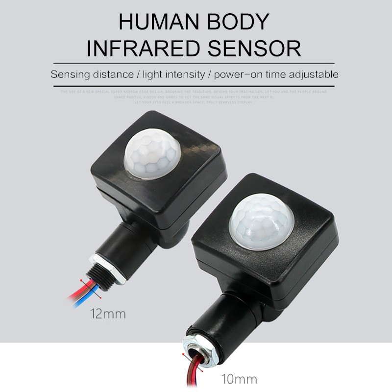 110 220 V อินฟราเรด Pir Motion Sensor ตรวจจับความเคลื่อนไหวตรวจจับการเคลื่อนไหว Hectorth 7409