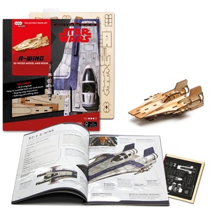 &gt;&gt;พร้อมส่ง&lt;&lt; จิ๊กซอว์ไม้ INCREDIBUILDS Wooden Puzzle &gt;&gt;  A-WING