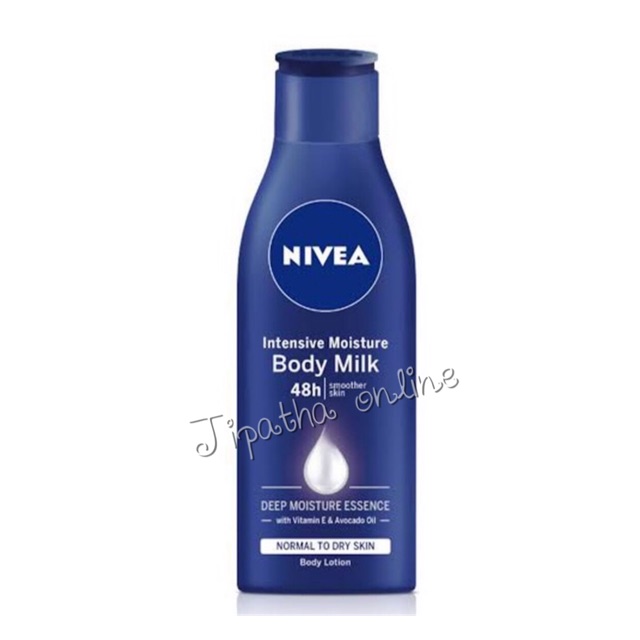 (200 มล.) Nivea intensive moisture body milk lotion นีเวีย โลชั่น บอดี้มิ้ลค์