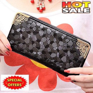 Fin 1 กระเป๋าใส่เช็ค กระเป๋ายาว กระเป๋าโทรศัพท์ Long Wallet No. 1683 (สีดำ)