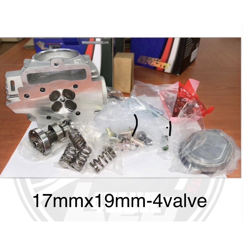 LEO WAVE100 EX5 DREAM 17/19 17MM X 19MM 4VALVE SUPER HEAD