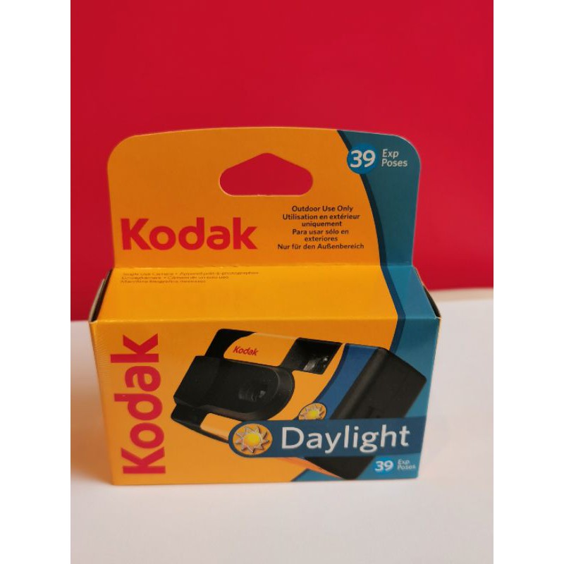 กล้อง​ Single-use Camera ยี่ห้อ​ Kodak​ 39ภาพ​ ไม่มีแฟลช