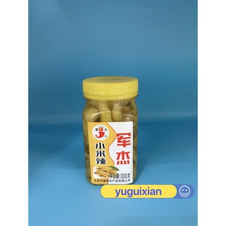 พริกดอง(军杰小米辣泡椒)ขนาด300g ใช้สำหรับประกอบอาหารได้หลากหลาย เช่น ผัดกับเนื้อสัตว์ หม่าล่าปิ้งย่าง เพิ่มรสชาติอาหารให้อร่อย