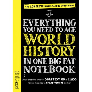 Everything You Need to Ace World History in One Big Fat Notebook  หนังสือภาษาอังกฤษพร้อมส่ง