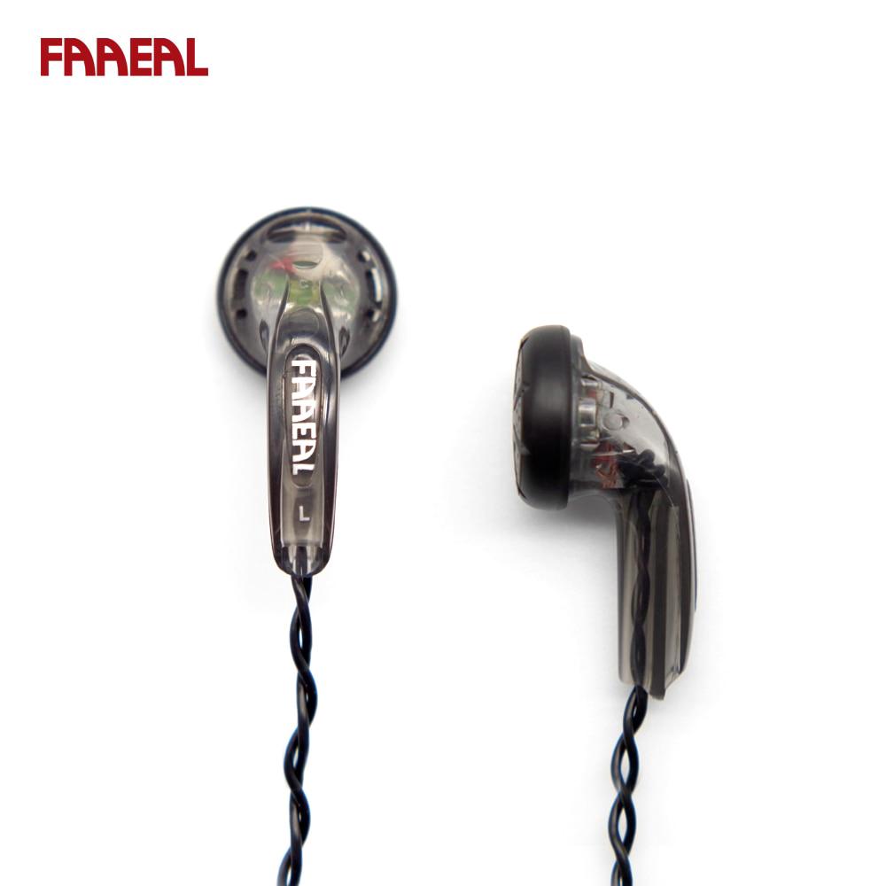 BangBangStore FAAEAL Snow - Lotus 1.0 Earphones HiFi 64 Ohm DIY Earbuds Nice Female Vocal Music Headphones DJ Earbuds Hi-res Headset For Android Samsung