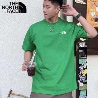 [S-5XL]The North Face เสื้อยืดแขนสั้นลําลอง ผ้าฝ้าย 100% ใส่สบาย เหมาะกับฤดูร้อน สําหรับผู้ชาย