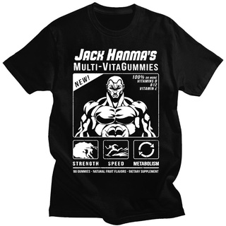 เสื้อยืดแขนสั้น คอกลม พิมพ์ลายอนิเมะ Baki Hanma The Grappler Yujiro แฟชั่นฤดูร้อน สําหรับผู้ชาย