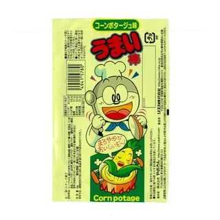 YAOKIN CORN PUFF POTAGUE AJI 30PC (3720) ขนมข้าวโพดอบกรอบรสข้าวโพด JAPANESE SNACK