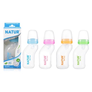 Natur ขวดนมทรงสุขภาพขนาด 4 oz./ 8 oz.สินค้ามีพร้อมส่ง