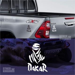 สติกเกอร์ติดรถยนต์ ลาย Dakar Rally