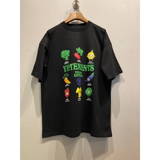 เสื้อแขนสั้น vetements vegan edition t-shirt