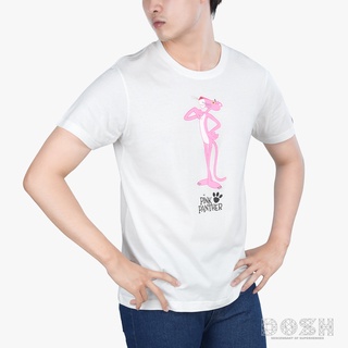 DOSH UNISEX T-SHIRTS PINK PANTHER เสื้อยืดคอกลม แขนสั้น ผู้ชาย-ผู้หญิง 9DPPMT5004-OW