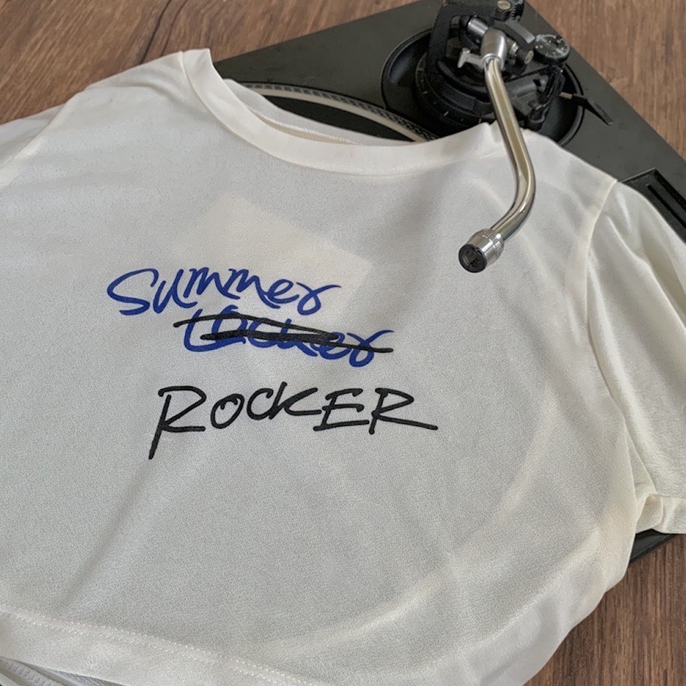 summer locker เสื้อครอป ROCKER crop top