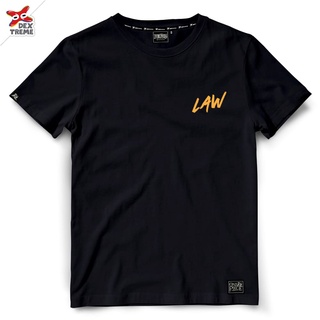 DEXTREAME เสื้อวันพีซ (DOP-1393) ลาย LAW Wano มี สีดำ และ สีกรม