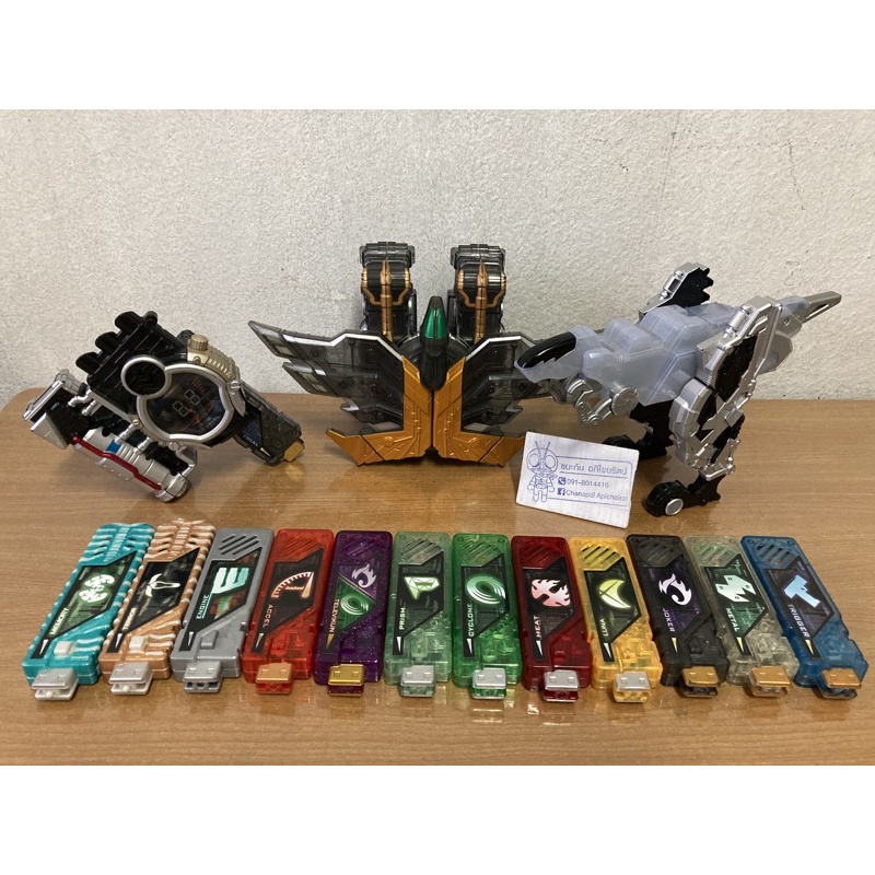 Bandai Dx gaia memory - ไกอาเมมโมรี่ มาสไรเดอร์ดับเบิ้ล ของแท้ Kamen Rider W