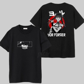 เสื้อยืด พิมพ์ลายการ์ตูนอนิเมะ spy x family Yor Forger สําหรับครอบครัว