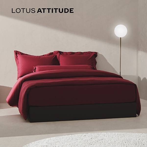 !! แถมหมอนหนุน 1 ใบ !! Lotus รุ่น Attitude ชุดผ้าปูที่นอน 3.5/5/6ฟุต +ผ้านวมเย็บติด