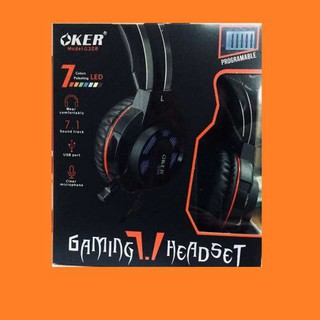 Oker 7.1 Vibration Gaming Headset รุ่น G328