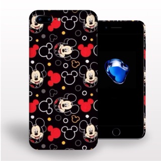 เคสลายมิกกี้ Mickey mouse สีดำแดง