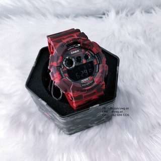 G-SHOCK รุ่น GD-120CM-4 นาฬิกาข้อมือ กันน้ำ ดีไซน์สวย มีสไตล์ ทนทาน ใช้งานได้นาน สินค้าคุณภาพ