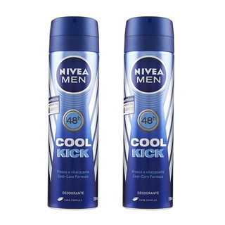 สเปร์ยระงับกลิ่นกาย นีเวีย คลู คิก ขนาด 150 มล. Nivea Cool Kick x 2 ขวด