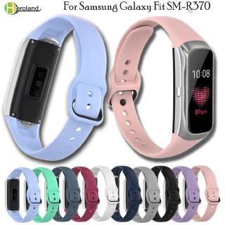 สายนาฬิกาข้อมือซิลิโคนสำหรับSamsung Galaxy Fit Sm - R 370 สายนาฬิกาข้อมือซิลิโคน